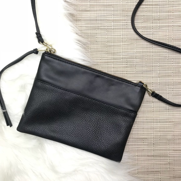 black crossbody bag h&m